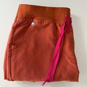 Figs Teracotta Zamora Jogger Scrub Pants